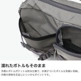 CIE ショルダーバッグ メンズ レディース 斜めがけ バッグ ブランド ナイロン ファスナー付き シー ショルダー 防水 小さめ 軽量 軽い A5 コンパクト ミニショルダー GRID-0 BOTTLE SHOULDER BAG (M) 032665