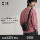 CIE ショルダーバッグ メンズ レディース 斜めがけバッグ ブランド ナイロン シー バッグ ミニショルダー 小さめ 軽い 軽量 斜めがけ かっこいい 耐久性 防水 日本製 GRID-0 BOTTLE MINI SHOULDER BAG (S) 032667
