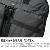 CIE ヘルメットバッグ メンズ レディース シー バッグ ブランド 大容量 かっこいい シンプル 軽量 防水 手持ち 斜めがけ L字開口 PC収納 ナイロン 出張 旅行 ショルダー 日本製 2WAY GRID-0 HELMET BAG 032671