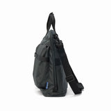 CIE ヘルメットバッグ メンズ レディース シー バッグ ブランド 大容量 かっこいい シンプル 軽量 防水 手持ち 斜めがけ L字開口 PC収納 ナイロン 出張 旅行 ショルダー 日本製 2WAY GRID-0 HELMET BAG 032671