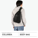 コロンビア ボディバッグ メンズ レディース ブランド おしゃれ かっこいい 軽量 Columbia ショルダーバッグ 斜めがけ 肩掛け 撥水 カジュアル 縦長 縦型 B5 10L Great Smoky Garden Body bag L PU8803