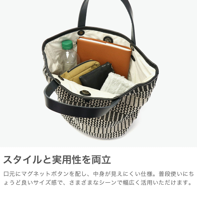 クレドラン トートバッグ レディース 小さめ ブランド CLEDRAN バッグ 上品 ナチュラル 大人 かわいい 大人可愛い 持ち手 革 綿麻 小花 柄 おしゃれ 丈夫 A5 HAND＆WORK FLOWER PATTERN TOTE CL-3770