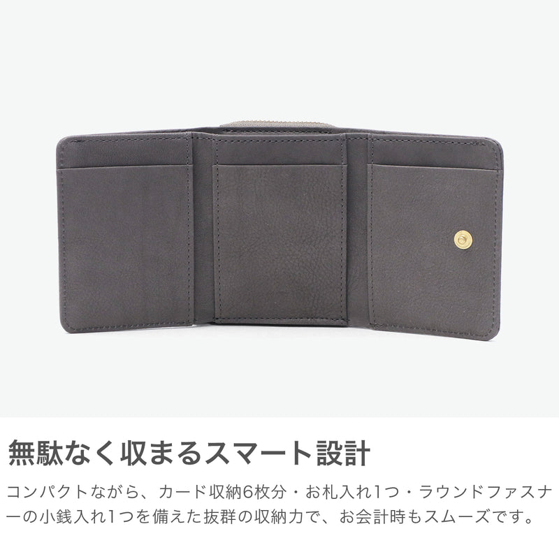 クレドラン 財布 三つ折り財布 レディース CLEDRAN お財布 ブランド 大人 本革 牛革 革 おしゃれ 女性 かわいい 水玉 ドット柄 三つ折り 日本製 小銭入れ コンパクト LIMA DOT TRIFOLD WALLET CL-3891