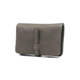 クレドラン 二つ折り財布 レディース 札 小銭 ブランド CLEDRAN 財布 かわいい 本革 革 レザー 牛革 大人 日本製 小さい 二つ折り 小さめ 小銭入れ 折り財布 ノーヴェ NOUVE WALLET M CL-3955