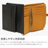 クレドラン 二つ折り財布 レディース 札 小銭 ブランド CLEDRAN 財布 かわいい 本革 革 レザー 牛革 大人 日本製 小さい 二つ折り 小さめ 小銭入れ 折り財布 ノーヴェ NOUVE WALLET M CL-3955