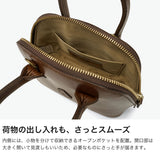 クレドラン ボストンバッグ レディース ブランド CLEDRAN バッグ ハンドバッグ ミニ ショルダーバッグ 斜めがけ 小さめ 本革 牛革 軽量 軽い コンパクト ファスナー付き 日本製 2WAY LISSE MICRO BOSTON CL-4047