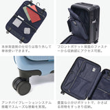 【公認販売店】 コールマン スーツケース 機内持ち込み Sサイズ Coleman フロントオープン キャリーケース 旅行 出張 37L 3～4泊 TSA TSロック 双輪 4輪 小型 FLAP フロントオープンジッパーキャリーS 60005
