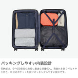 【公認販売店】 コールマン スーツケース 大容量 Coleman フロントオープン Mサイズ キャリーケース 旅行 出張 60L 5～6泊 TSA TSロック 双輪 4輪 FLAP フロントオープンジッパーキャリーM 60006