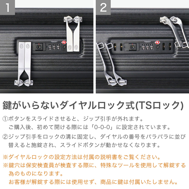 【公認販売店】 コールマン スーツケース 大容量 Coleman フロントオープン Mサイズ キャリーケース 旅行 出張 60L 5～6泊 TSA TSロック 双輪 4輪 FLAP フロントオープンジッパーキャリーM 60006