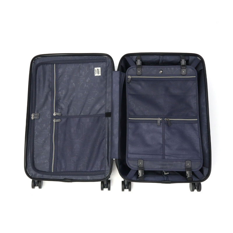 【公認販売店】 コールマン スーツケース 大容量 Coleman フロントオープン Mサイズ キャリーケース 旅行 出張 60L 5～6泊 TSA TSロック 双輪 4輪 FLAP フロントオープンジッパーキャリーM 60006