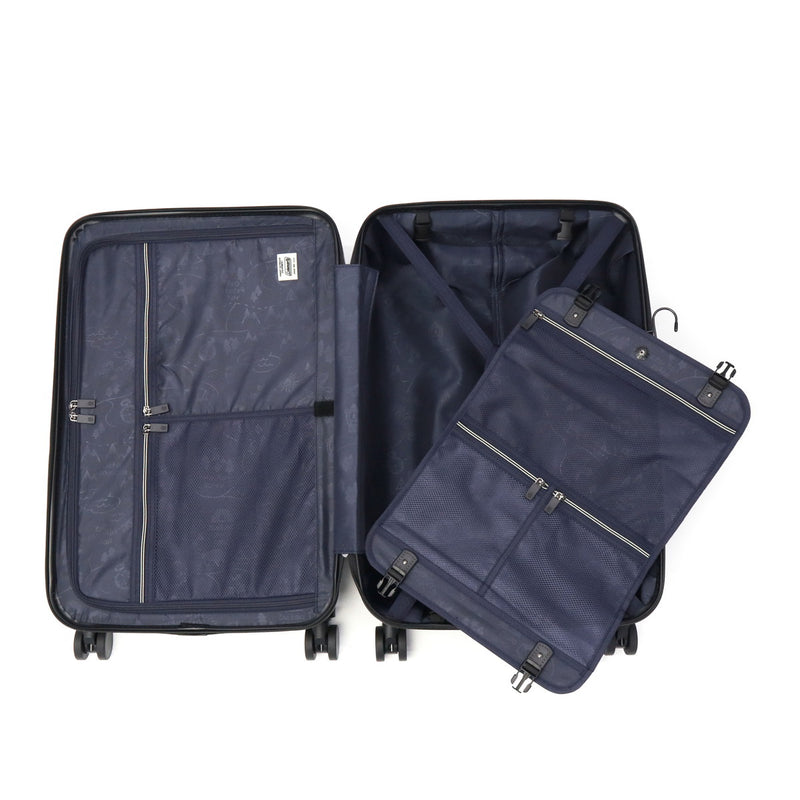 【公認販売店】 コールマン スーツケース 大容量 Coleman フロントオープン Mサイズ キャリーケース 旅行 出張 60L 5～6泊 TSA TSロック 双輪 4輪 FLAP フロントオープンジッパーキャリーM 60006