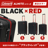【公認販売店】 コールマン スーツケース Lサイズ Coleman キャリーケース 大容量 拡張 旅行 9～11泊 長期 海外旅行 双輪 91L 101L メンズ レディース ALMITE 60004