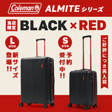 【公認販売店】 コールマン スーツケース Lサイズ Coleman キャリーケース 大容量 拡張 旅行 9～11泊 長期 海外旅行 双輪 91L 101L メンズ レディース ALMITE 60004