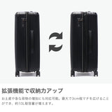 【公認販売店】 コールマン スーツケース Lサイズ Coleman キャリーケース 大容量 拡張 旅行 9～11泊 長期 海外旅行 双輪 91L 101L メンズ レディース ALMITE 60004