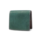 コルボ 二つ折り財布 メンズ レディース 本革 CORBO. 財布 日本製 ブランド 大人 札 小銭 小銭入れあり 小さめ 小さい コンパクト 革 レザー 牛革 プエブロ SLATE PUEBLO スマートウォレット 1LN-1714