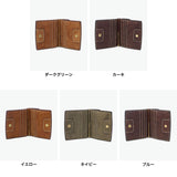 コルボ 財布 メンズ レディース 本革 CORBO. 日本製 ブランド 大人 札 小銭 小銭入れあり 小さめ 小さい コンパクト 革 レザー 牛革 ミニ財布 プエブロ SLATE PUEBLO マネークリップ式コンパクト財布 1LN-1715