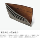 コルボ カードケース メンズ レディース 本革 薄型 CORBO. 財布 日本製 ブランド 大人 革 レザー 牛革 小さめ 小さい コンパクト スリム ケース プエブロ SLATE PUEBLO フラグメントケース 1LN-1717