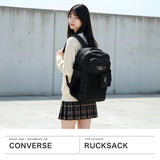 Converse Backpack for Men and Women School Large Capacity Commuting Backpack CONVERSE Brand Casual Lightweight Lightweight Stylish PC Storage 16 inch A4 B4 30L Sneakers Print Backpack 18421800