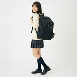 コンバース リュック 通学 レディース メンズ 大容量 CONVERSE 女子 男子 大学生 軽量 軽い PC カジュアル ブランド ボックス型 A3 A4 33L ポーチ リュックサック CV RUBBER PATCH BOX BACKPACK 81640100