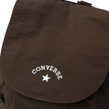 コンバース リュック レディース メンズ CONVERSE バックパック ブランド かわいい おしゃれ 軽い 旅行 通学 お出かけ 刺繍ロゴ 絞り口 フラップ シンプル コード付き A4 CV STRING FRAP BACK PACK 81932500