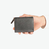 Creed Wallet Bifold Wallet Men's Women's Bifold Creed Bifold Brand Genuine Leather Leather Cowhide Stylish Adult Folding Wallet Coin Purse Adult Simple Compact SIBILLA middle 335C144N