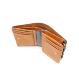 Creed Wallet Bifold Wallet Men's Women's Bifold Creed Bifold Brand Genuine Leather Leather Cowhide Stylish Adult Folding Wallet Coin Purse Adult Simple Compact SIBILLA middle 335C144N