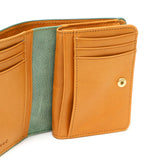 Creed Wallet Bifold Wallet Men's Women's Bifold Creed Bifold Brand Genuine Leather Leather Cowhide Stylish Adult Folding Wallet Coin Purse Adult Simple Compact SIBILLA middle 335C144N
