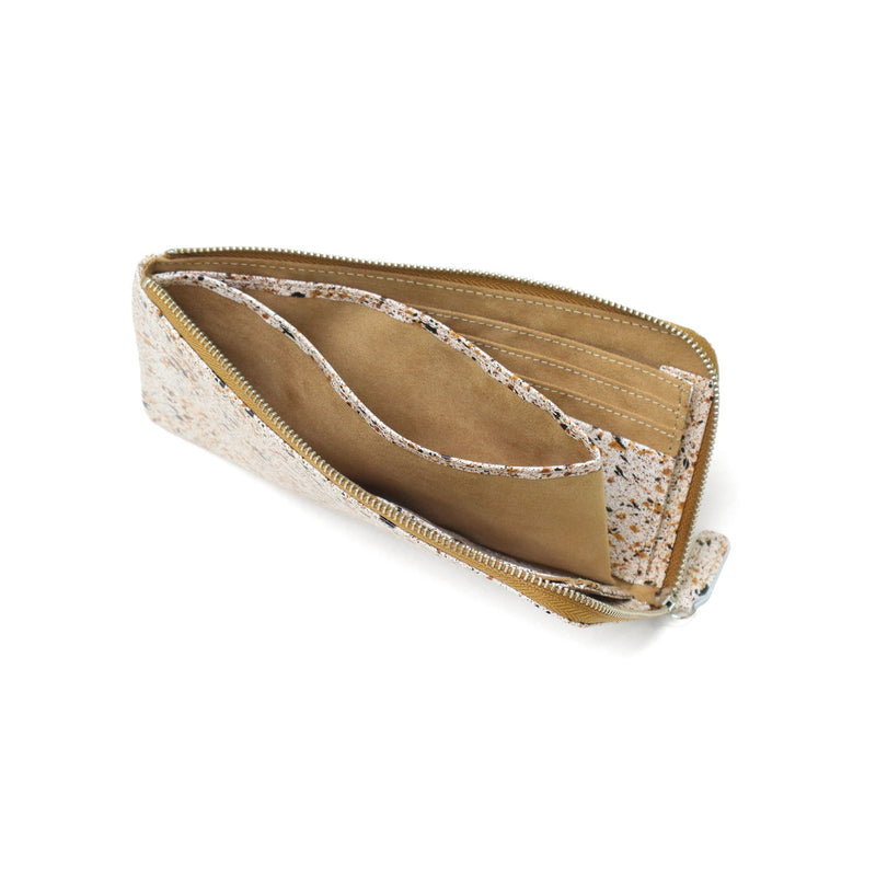 クルニー 長財布 財布 メンズ レディース L字ファスナー 薄い CRONY. 本革 革 ブランド スリム 薄型 日本製 L字ファスナー財布 L字 革財布 男性 女性 小銭入れあり MIKAGE HALF ZIP WALLET LARGE CRMK-04