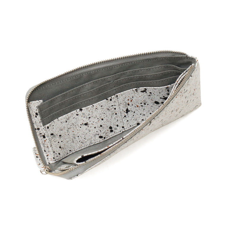 クルニー 長財布 財布 メンズ レディース L字ファスナー 薄い CRONY. 本革 革 ブランド スリム 薄型 日本製 L字ファスナー財布 L字 革財布 男性 女性 小銭入れあり MIKAGE HALF ZIP WALLET LARGE CRMK-04