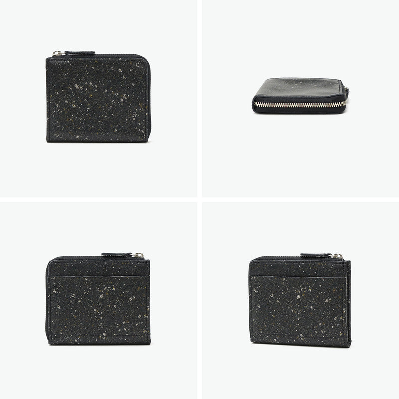 クルニー 財布 メンズ レディース CRONY. 本革 革 ブランド スリム 薄型 日本製 コンパクト ミニ ミニ財布 L字 革財布 男性 女性 小銭入れあり L字ファスナー 薄い MIKAGE HALF ZIP WALLET SMALL CRMK-05