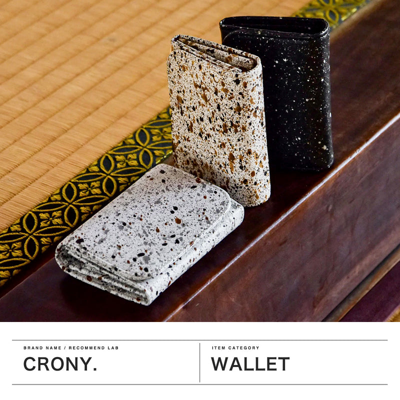 クルニー 財布 メンズ レディース 革 ブランド CRONY. コインケース 本革 牛革 二つ折り かぶせ 日本製 コンパクト ミニ ミニ財布 革財布 男性 女性 カード シンプル MIKAGE HALF ZIP WALLET SMALL CRMK-09