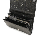 クルニー 財布 メンズ レディース 革 ブランド CRONY. コインケース 本革 牛革 二つ折り かぶせ 日本製 コンパクト ミニ ミニ財布 革財布 男性 女性 カード シンプル MIKAGE HALF ZIP WALLET SMALL CRMK-09