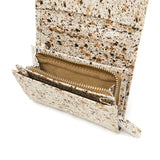 クルニー 財布 メンズ レディース 革 ブランド CRONY. コインケース 本革 牛革 二つ折り かぶせ 日本製 コンパクト ミニ ミニ財布 革財布 男性 女性 カード シンプル MIKAGE HALF ZIP WALLET SMALL CRMK-09