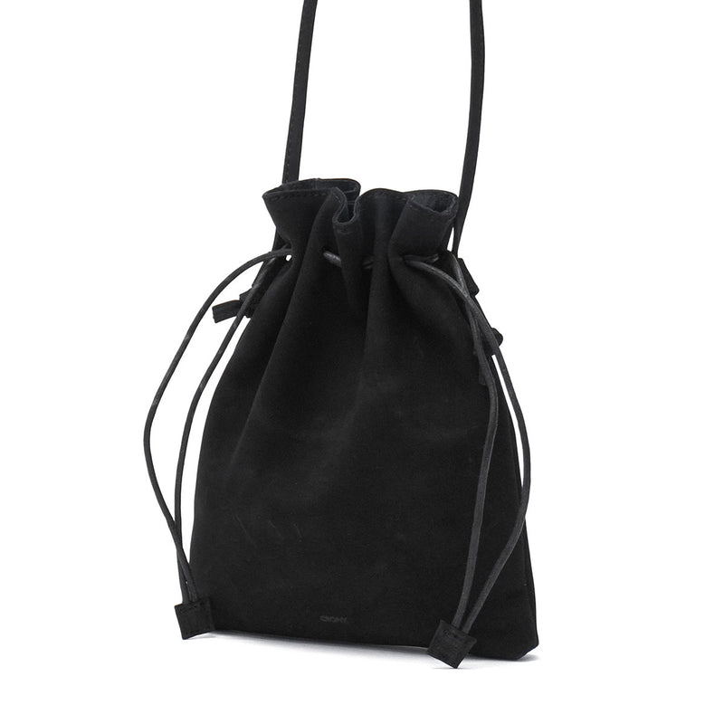 クルニー ショルダーバッグ メンズ レディース 斜めがけバッグ CRONY. 斜めがけ 小さめ 本革 革 牛革 ブランド 大人 軽量 軽い 巾着 縦 ミニショルダー バッグ 巾着ショルダー TATUM KINCHAKU SHOULDER CR-00132