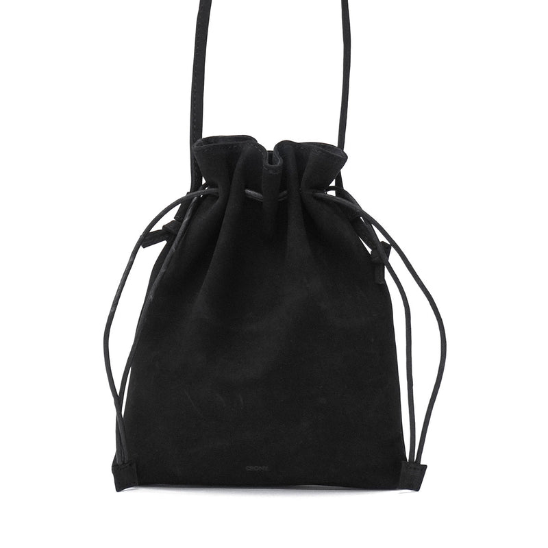 クルニー ショルダーバッグ メンズ レディース 斜めがけバッグ CRONY. 斜めがけ 小さめ 本革 革 牛革 ブランド 大人 軽量 軽い 巾着 縦 ミニショルダー バッグ 巾着ショルダー TATUM KINCHAKU SHOULDER CR-00132