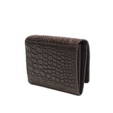 Pele Morbida Cocokkodoli Loto Card Case Pelle Morbida Cocodrillo CRS011