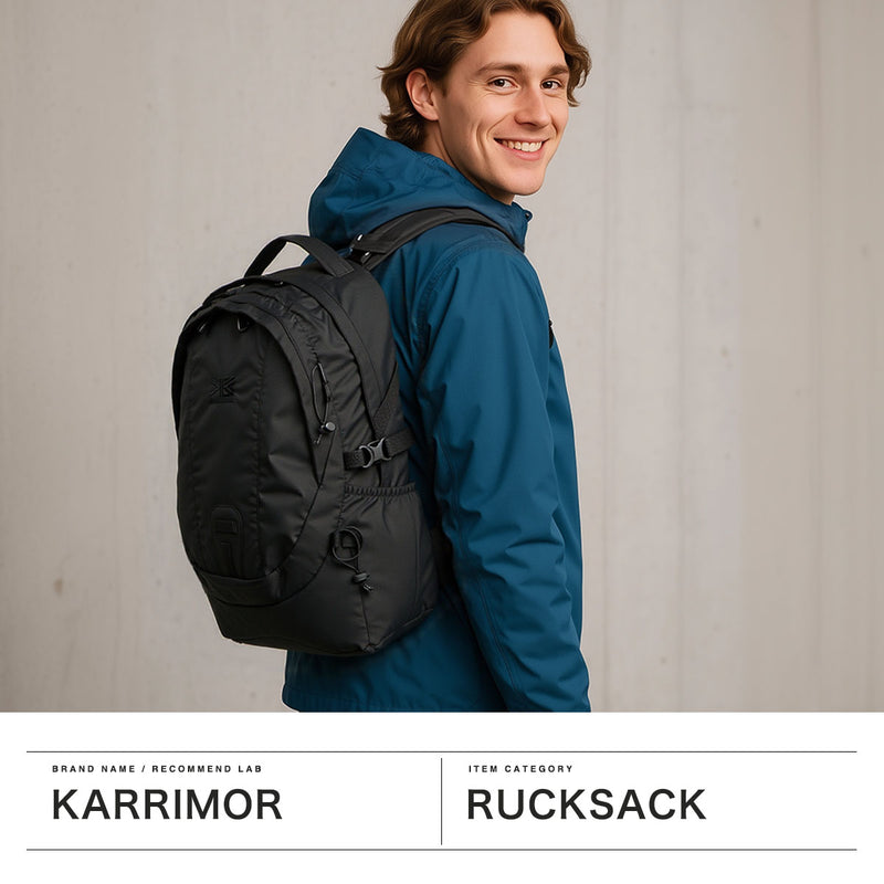 カリマー リュック メンズ レディース 大容量 KARRIMOR リュックサック バッグ カジュアル おしゃれ 通学 通勤 アウトドア ナイロン パックパック 登山 キャンプ トレッキング 27L A4 PC収納 15inch eclipse 27 501210