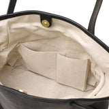 アンサ トートバッグ レディース A4 Ense トート バッグ 通勤 軽量 通勤バッグ 本革 革 軽い ブランド 通勤トート レザー 肩掛け 自立 横型 黒 シンプル 上品 おしゃれ 大人 女性 Sサイズ コンパクト 日本製 tote S ens203