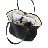 アンサ トートバッグ レディース 大きめ A4 Ense トート バッグ レザー ブランド 革 本革 通勤 通勤バッグ ビジネス 大容量 横 黒 ブラウン おしゃれ きれいめ シンプル 上品 Mサイズ 日本製 tote M ens205