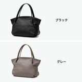 アンサ トートバッグ レディース ファスナー付き Ense トート バッグ レザー ブランド 小さめ 革 本革 自立 ハンドバッグ A5 黒 グレー おしゃれ マチ広め きれいめ イタリアンレザー tote mini ens202