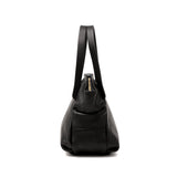 アンサ トートバッグ レディース ファスナー付き Ense トート バッグ レザー ブランド 小さめ 革 本革 自立 ハンドバッグ A5 黒 グレー おしゃれ マチ広め きれいめ イタリアンレザー tote mini ens202