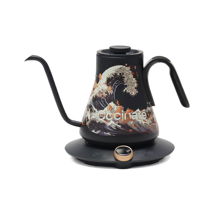 【正規品1年保証】 EPEIOS ケトル 電気 おしゃれ 温度調整 エペイオス 電気ケトル コーヒー 珈琲 ドリップ 保温 タイマー機能 浮世絵 詩 和柄 アート 細口 900ml ドリップケトル ORIGINAL Designed EK229