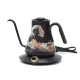 【正規品1年保証】 EPEIOS ケトル 電気 おしゃれ 温度調整 エペイオス 電気ケトル コーヒー 珈琲 ドリップ 保温 タイマー機能 浮世絵 詩 和柄 アート 細口 900ml ドリップケトル ORIGINAL Designed EK229