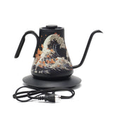 【正規品1年保証】 EPEIOS ケトル 電気 おしゃれ 温度調整 エペイオス 電気ケトル コーヒー 珈琲 ドリップ 保温 タイマー機能 浮世絵 詩 和柄 アート 細口 900ml ドリップケトル ORIGINAL Designed EK229