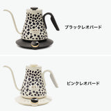 【正規品1年保証】 EPEIOS ケトル 電気 おしゃれ 温度調整 エペイオス 電気ケトル コーヒー 珈琲 ドリップ ステンレス 保温 タイマー機能 湯沸かし 色変化 シンプル 細口 レオパード柄 900mL LUX900 JPCCN