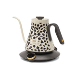 【正規品1年保証】 EPEIOS ケトル 電気 おしゃれ 温度調整 エペイオス 電気ケトル コーヒー 珈琲 ドリップ ステンレス 保温 タイマー機能 湯沸かし 色変化 シンプル 細口 レオパード柄 900mL LUX900 JPCCN