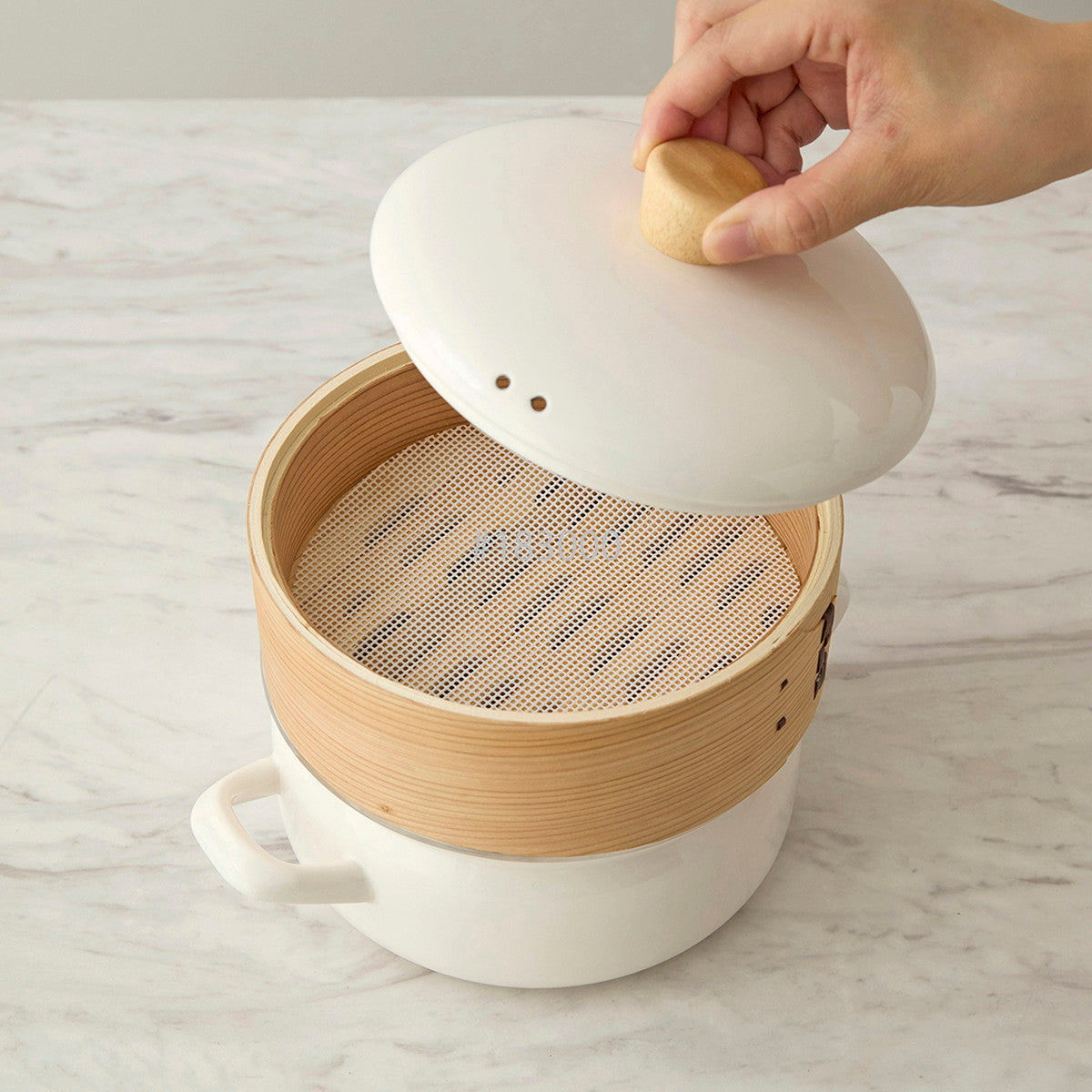 富士ホーロー ホーロー鍋 両手 FUJIHORO せいろ 鍋 ホーロー ほうろう