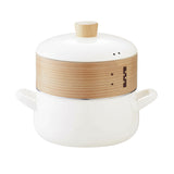 富士ホーロー ホーロー鍋 両手 FUJIHORO せいろ 鍋 ホーロー ほうろう 琺瑯 せいろ蒸し 蒸篭 蒸籠 蒸し料理 せいろ蒸し器 鍋セット シート IH対応 IH せいろ付きホーロー鍋 20cm SER-20W