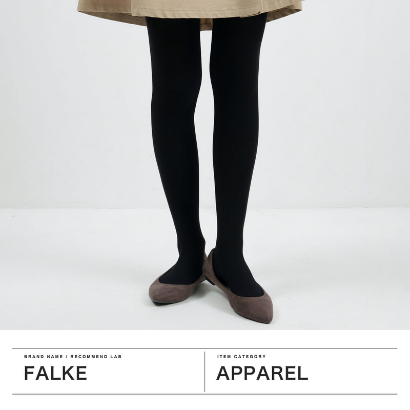 ファルケ タイツ レディース 黒 ブラック FALKE ファミリータイツ レッグウェア コットン 綿 快適 フィット 立体的 おしゃれ 防寒 冷え対策 暖かい ブランド 大人 無地 透けない 機能性 丈夫 FAMILY TIGHTS 48790