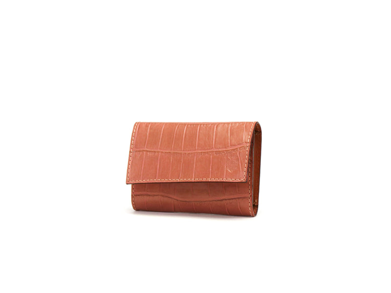 【正規品1年保証】 フェリージ カードケース メンズ レディース スリム 薄型 本革 革 ブランド Felisi 名刺入れ カード収納 カード入れ エンボスレザー クロコ 型押し コンパクト ビジネス 上品 STORICO 450/SA